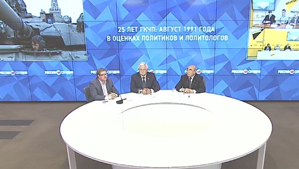 Видеомост Москва-Минск-Астана-Кишинев: 25 лет без СССР - Sputnik Армения