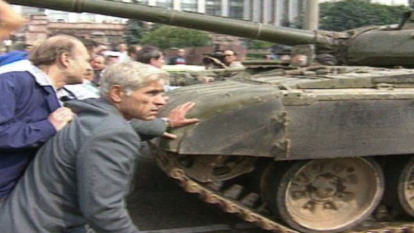 Спутник_Реакция не пройдет!. Москва, август 1991 года Спутник_Реакция не пройдет!. Москва, август 1991 года - Sputnik Армения