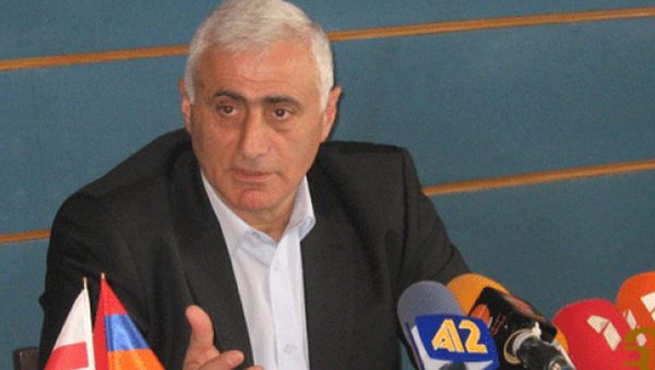 Депутат-мажоритарий парламента Грузии от Ахалкалакского района Самвел Петросян. - Sputnik Армения