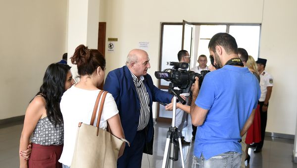 Судебное заседание по делу задержанного в Ереване гражданина России Сергея Миронова - Sputnik Армения