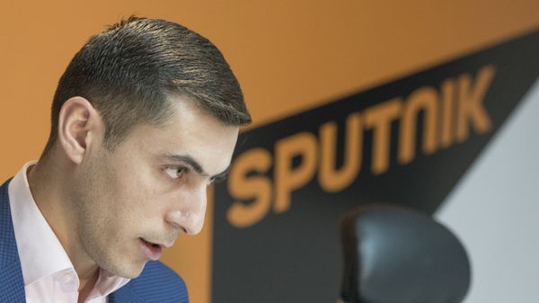 Гагик Суренян в пресс-центре Sputnik Армения - Sputnik Արմենիա