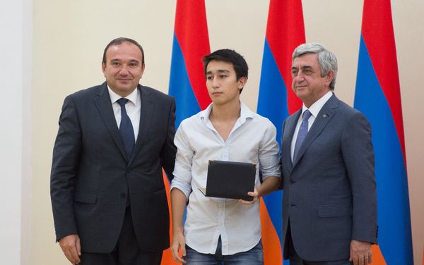 ՀՀ նախագահի նստավայրում - Sputnik Արմենիա