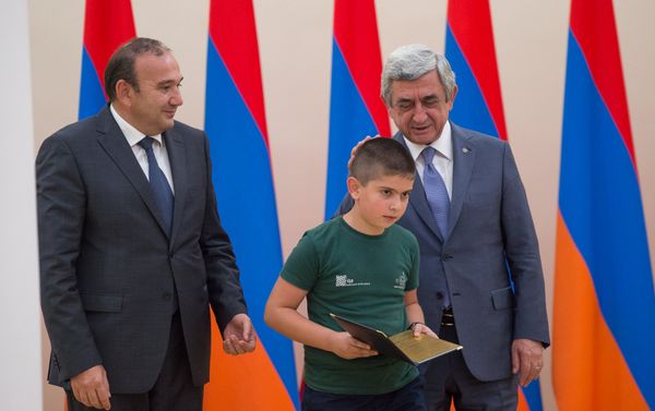 ՀՀ նախագահի նստավայրում - Sputnik Արմենիա