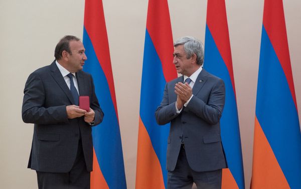 Լևոն Մկրտչայնն ու Սերժ Սարգսյանը - Sputnik Արմենիա