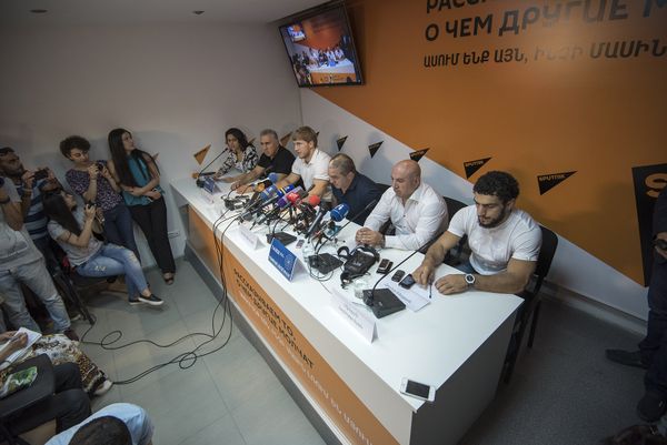 Հայ ըմբիշների մամուլի ասուլիսը - Sputnik Արմենիա