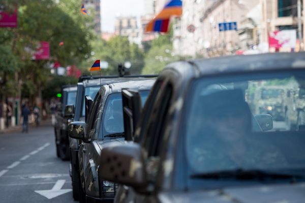 Репетициа парада к 25-й годовщине независимости Армении - Sputnik Армения