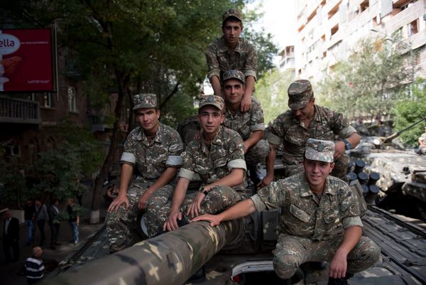 Репетиция парада к 25-й годовщине независимости Армении - Sputnik Армения