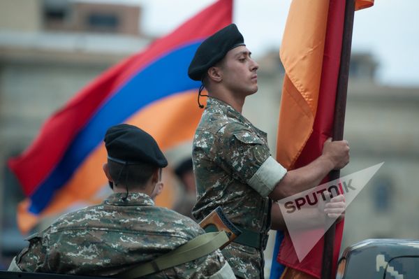 Репетиция парада к 25-й годовщине независимости Армении - Sputnik Армения