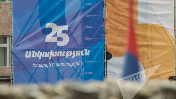 Репетиция парада к 25-й годовщине независимости Армении - Sputnik Армения