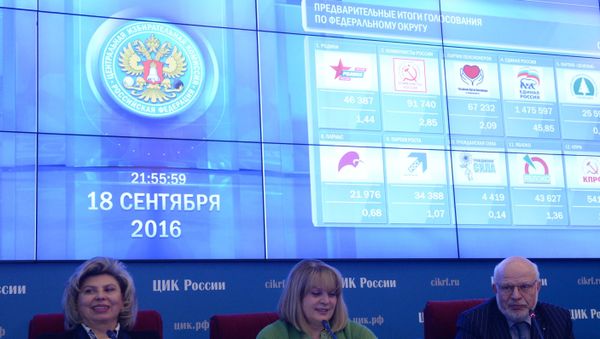 Работа ЦИК РФ - Sputnik Армения