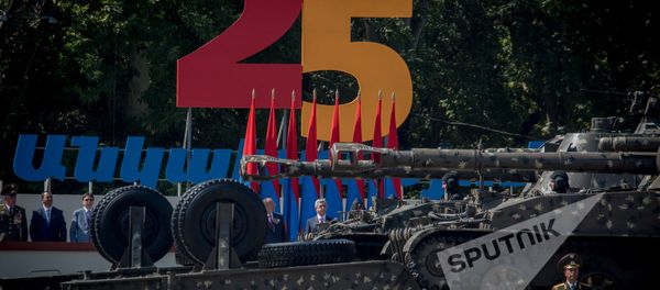Торжественный Парад в честь 25-летия Независимости Республики Армения - Sputnik Армения