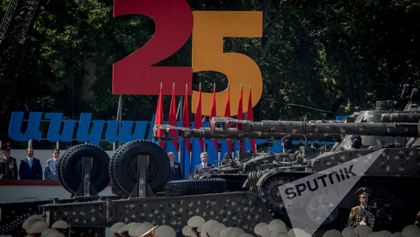 Торжественный Парад в честь 25-летия Независимости Республики Армения - Sputnik Армения