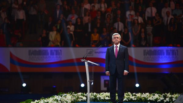 Սերժ Սարգսյան - Sputnik Արմենիա