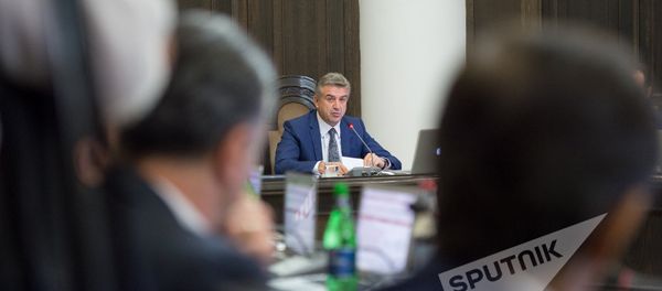 Заседание правительства. Карен Карапетян - Sputnik Армения