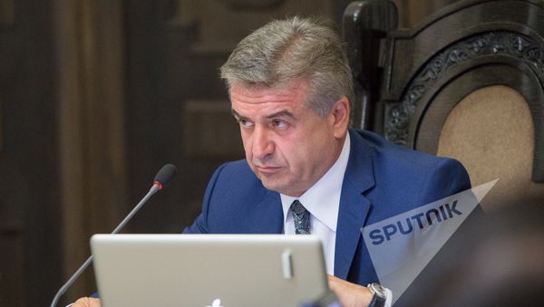 Заседание правительства. Карен Карапетян - Sputnik Արմենիա