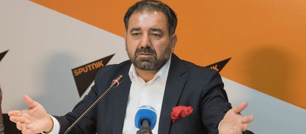 Пресс-коференция, посвященная фестивалю этнографических песен и танцев “Гутан”. Арсен Григорян - Sputnik Արմենիա