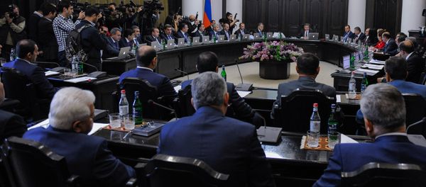Заседание Правительства Армении - Sputnik Արմենիա