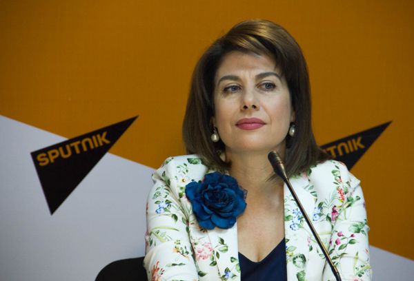 Пресс-конференция, посвященная неизвестной кантате Хачатуряна. Армине Григорян - Sputnik Արմենիա