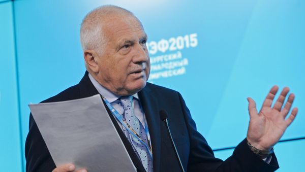 Бывший президент Чехии Вацлав Клаус - Sputnik Армения