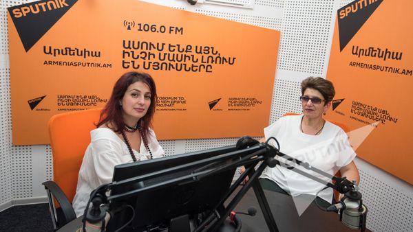 Силва Адамян в гостях у радио Sputnik Армения - Sputnik Արմենիա