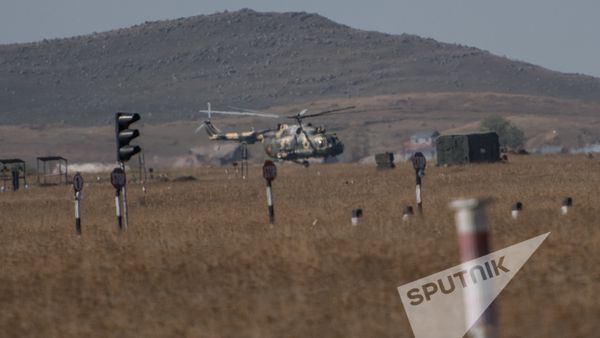 Совместные батальонные тактические учения военнослужащих российской военной базы ЮВО и военнослужащих ВС МО РА - Sputnik Армения