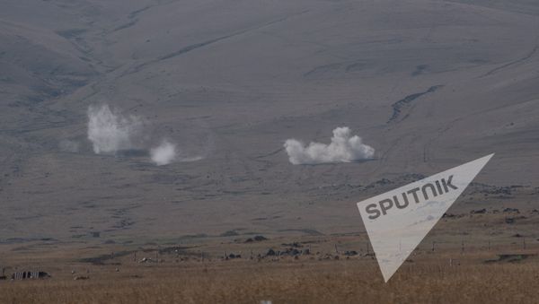 Совместные батальонные тактические учения военнослужащих российской военной базы ЮВО и военнослужащих ВС МО РА - Sputnik Արմենիա