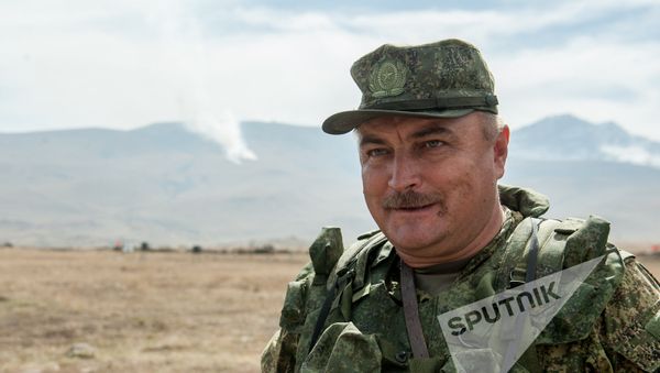 И.о. командира 102-й российской военной базы Алексей Науменко - Sputnik Արմենիա