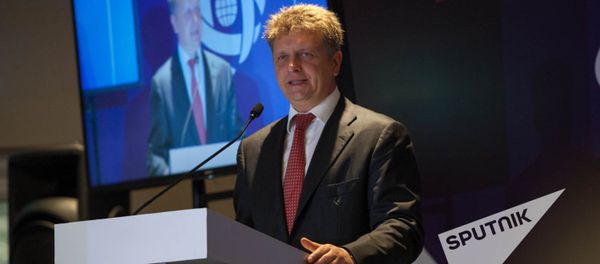 Первый Международный форум Евразийского партнерства в Ереване. Максим Соколов - Sputnik Армения