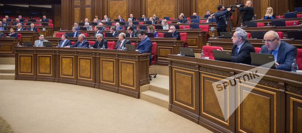 Заседание Национального Собрания РА Заседание Национального Собрания РА - Sputnik Армения