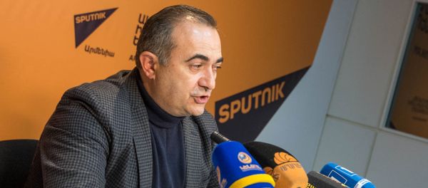 Пресс-конференция депутата НС Тевана Погосяна в пресс-центре Sputnik Армения - Sputnik Արմենիա