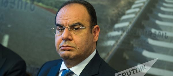 Ваан Погосян. Пресс-конференция в Министерстве транспорта и связи Ваан Погосян. Пресс-конференция в Министерстве транспорта и связи - Sputnik Արմենիա
