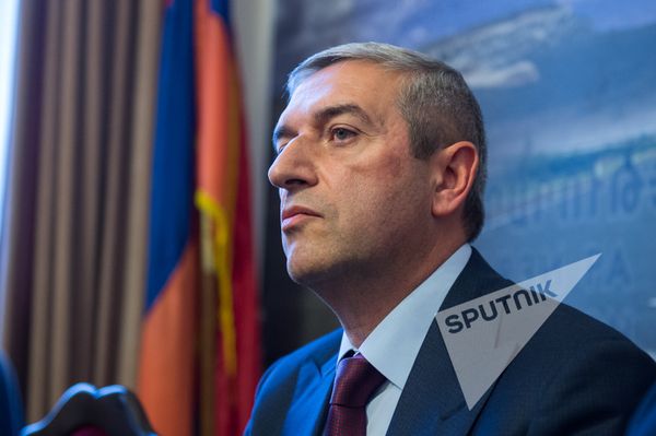 Ваан Мартиросян. Пресс-конференция в Министерстве транспорта и связи - Sputnik Արմենիա