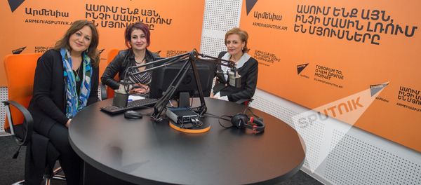 Сюзан Маргарян и Тигрануи Карапетян в гостях у радио Sputnik Армения - Sputnik Արմենիա