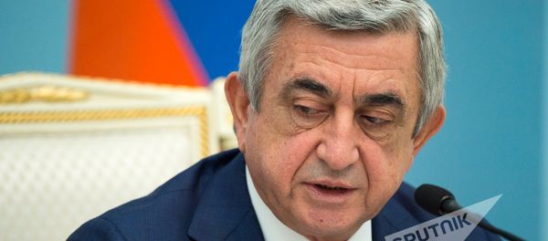 Президент Армении Серж Саргсян - Sputnik Армения