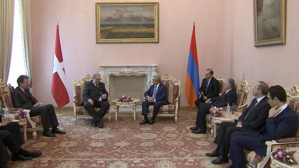 ՆԱԽԱԳԱՀ ՍԵՐԺ ՍԱՐԳՍՅԱՆՆ ԱՌԱՆՁՆԱԶՐՈՒՅՑ Է ՈՒՆԵՑԵԼ ՄԱԼԹԱՅԻ ԻՆՔՆԻՇԽԱՆ ՄԱՐՏԱԿԱՆ ՈՒԽՏԻ ԱՐՔԱՅԱԶՆ ԵՎ ՄԵԾ ՎԱՐՊԵՏ ՖՐԱ ՄԵԹՅՈՒ ՖԵՍԹԻՆԳԻ ՀԵՏ - Sputnik Արմենիա