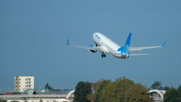 Самолет Boeing 737-8LJ авиакомпании Победа  - Sputnik Армения