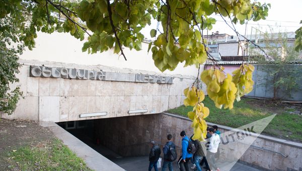 Станция метро Шенгавит, Ереван - Sputnik Армения