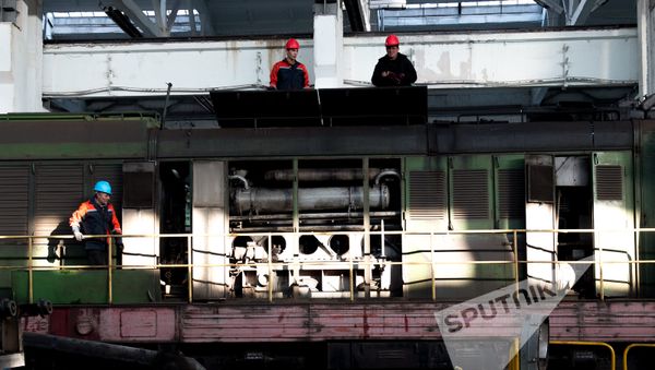 ЗАО Южно-кавказская железная дорога сдала в эксплуатацию электропоезд  - Sputnik Армения