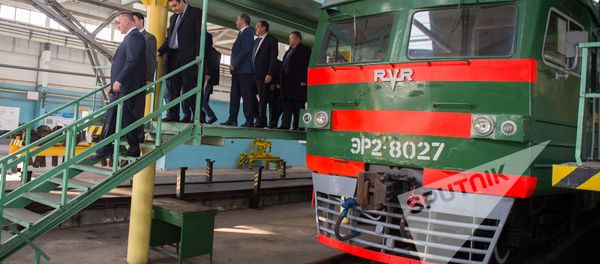 ЗАО Южно-кавказская железная дорога сдала в эксплуатацию электропоезд ЗАО Южно-кавказская железная дорога сдала в эксплуатацию электропоезд - Sputnik Армения