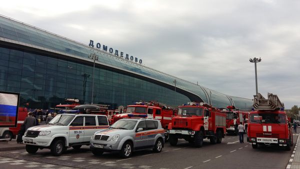 Задымление в аэропорту Домодедово - Sputnik Армения