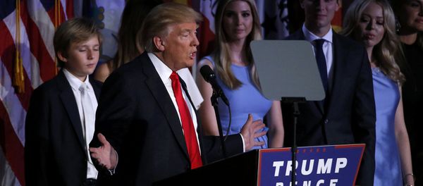 Дональд Трамп после победы на выборах президента США  - Sputnik Армения