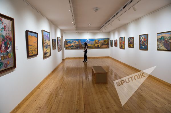 Մարտիրոս Սարյանի տուն–թանգարանի ցուցասրահը - Sputnik Արմենիա