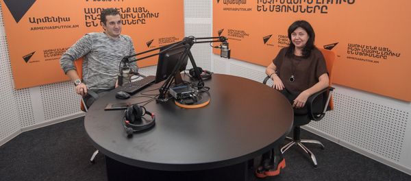 Наталия Беляускене в гостях у радио Sputnik Армения - Sputnik Արմենիա