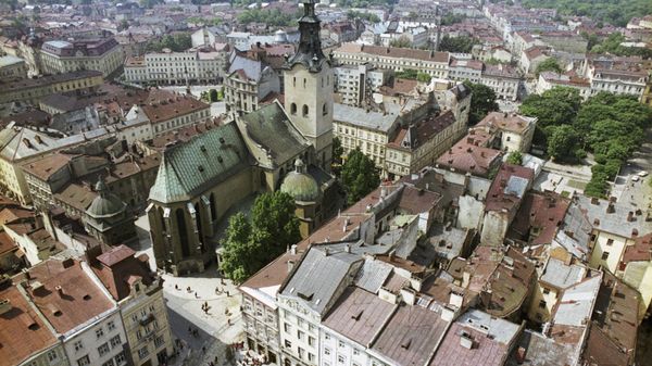 Вид на старинные кварталы города Львова - Sputnik Армения