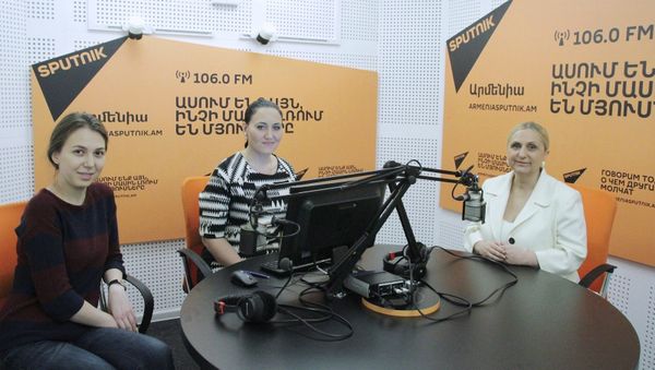 Гоар Тадевосян, Лусине Мкртчян, Армине Ованнисян - Sputnik Արմենիա