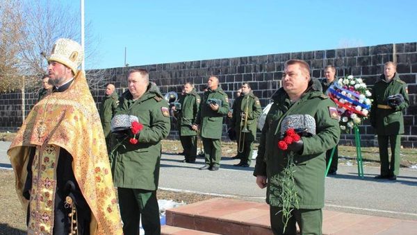 В Армении отметили 212-ю годовщину образования русского военного гарнизона - Sputnik Армения