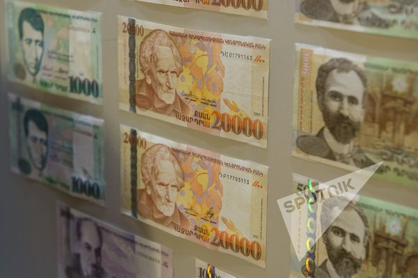 Современные армянские банкноты - Sputnik Армения