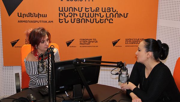 Асмик Абовян в гостях у радио Sputnik Армения - Sputnik Արմենիա