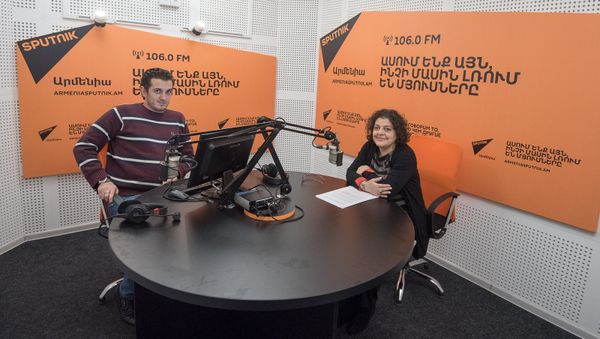 Сусанна Арутюнян в гостях у радио Sputnik Армения - Sputnik Արմենիա