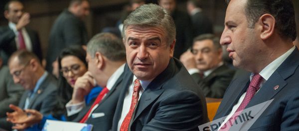XVI съезд РПА. Карен Карапетян - Sputnik Արմենիա